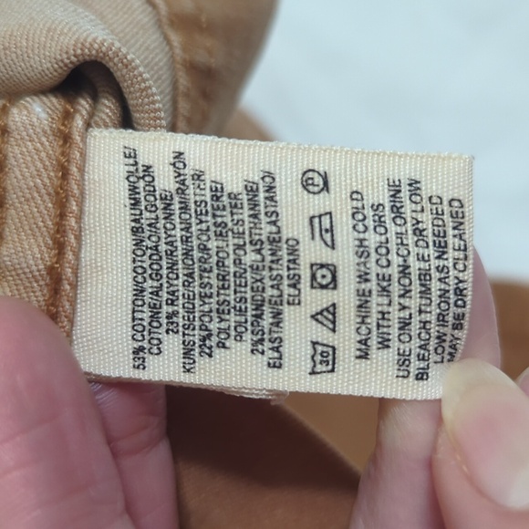 Free People Modern Femme Mini Skirt, Color Tan Size 2 - Picture 15 of 15